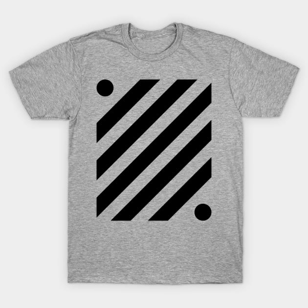 Diagonal Line T-Shirt by ganola